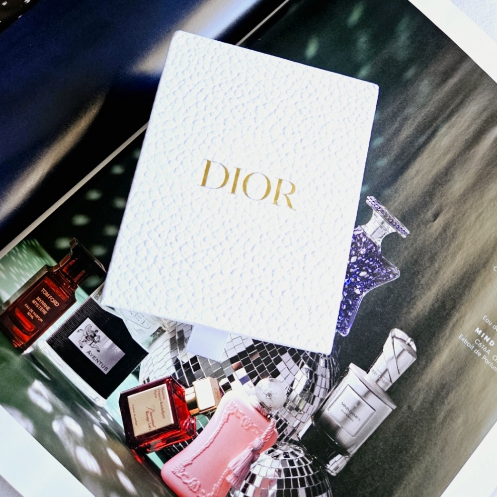 DIOR JEWELRY CASE/BOX AND CHARM
